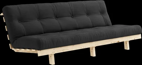 Karup Design Lean Sofasofa Med Alpha Madras 130x200 Mørkegrå/Raw